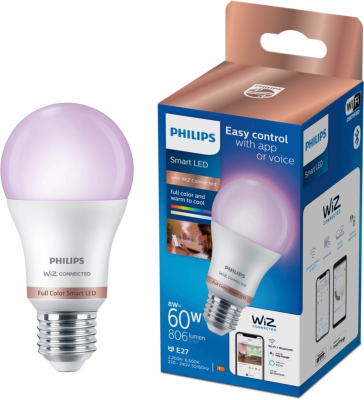 Inteligentna żarówka LED Smart Philips SMD A60 E27 RGB