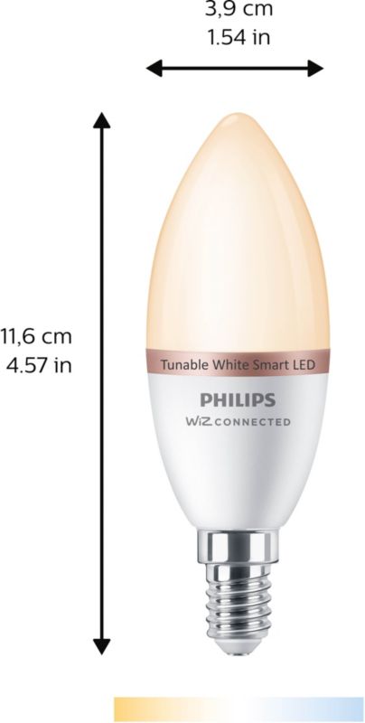 Inteligentna żarówka LED Smart Philips SMD C37 E14 2700/6500 K