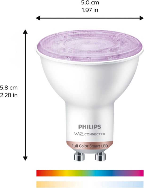 Inteligentna żarówka LED Smart Philips SMD GU10 RGB