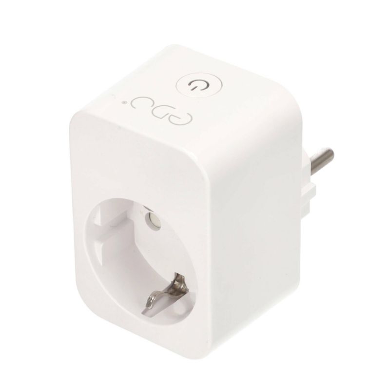 Inteligentne gniazdko Edo WiFi Schuko z monitorem energii Tuya, 16A 3680W 1 szt.