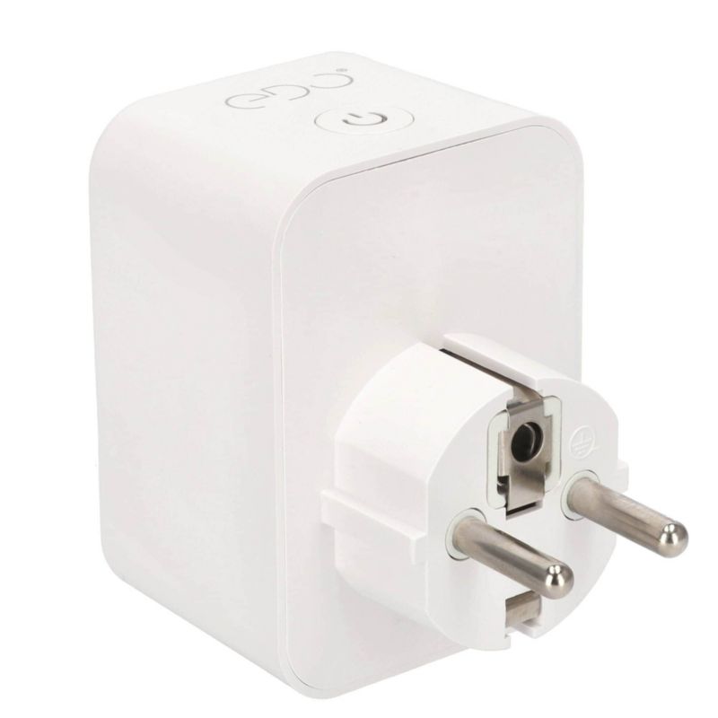 Inteligentne gniazdko Edo WiFi Schuko z monitorem energii Tuya, 16A 3680W 1 szt.