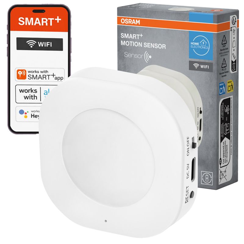 Inteligentny Czujnik Ruchu Osram Biały Smart WiFi 1 szt.