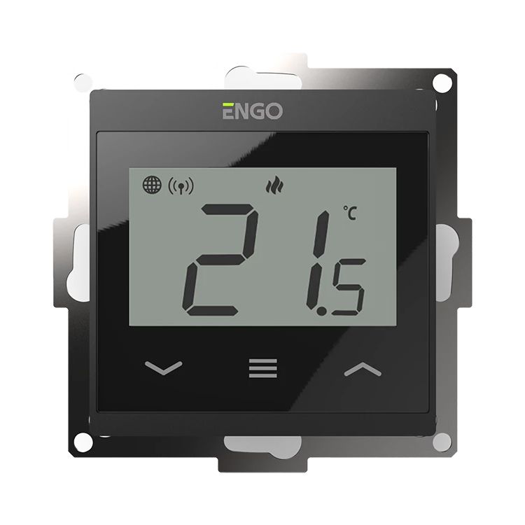 Inteligentny ENGO regulator temperatury Wi-Fi 230V czarny 55x55 1 szt.