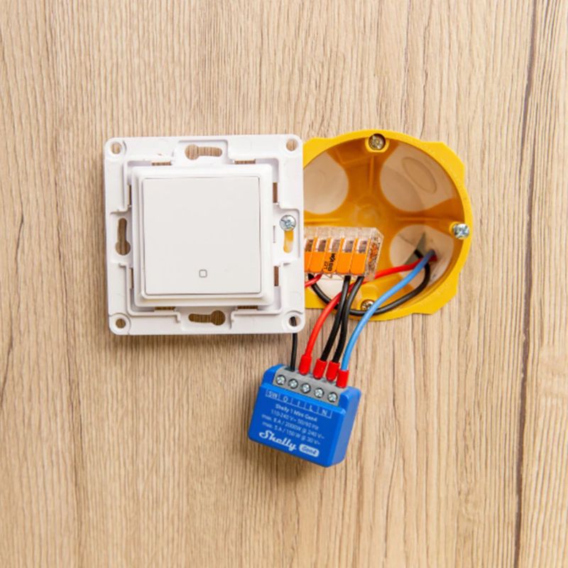 Inteligentny moduł sterowania Shelly 1 Mini Gen4 Wi-Fi Zigbee Bluetooth ...