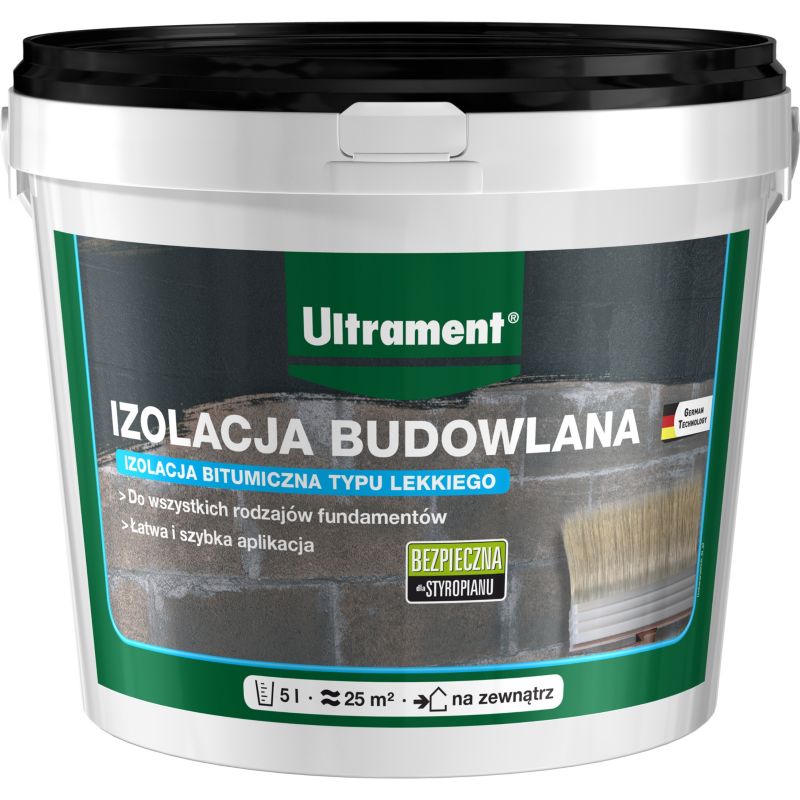 Izolacja budowlana Ultrament 5 l