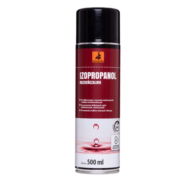 Izopropanol w aerozolu Dragon 500 ml