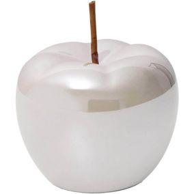 Jabłko Eurofirany Simona 11 x 11 x 13 cm perłowe