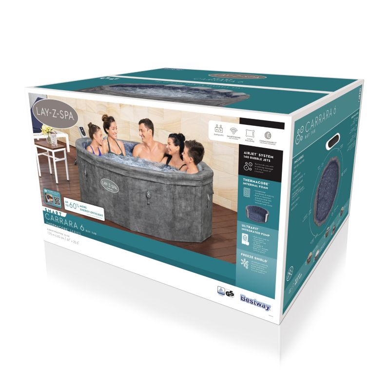 Jacuzzi Bestway Carrara 170 x 65 cm