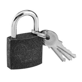 Kłódka żeliwna Top Tools 30 mm, 3 klucze 32 x 28 x 13 mm 1 szt