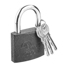 Kłódka żeliwna Top Tools 60 mm, 3 klucze 58 x 47 x 18 mm 1 szt