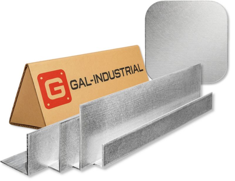 Kątownik Aluminiowy SATYNOWANY GAL-INDUSTRIAL 40x20x3mm 30cm Alu + Cięcie na wymiar 1 szt.