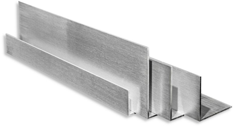 Kątownik Aluminiowy SZCZOTKOWANY GAL-INDUSTRIAL 50x30x4mm 60cm Alu + Cięcie na wymiar 1 szt.