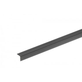Kątownik Cezar 10x10x1,1mm 1m PVC Antracyt RAL7016 1 szt.