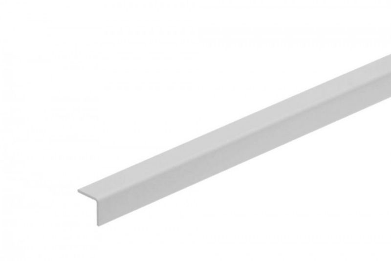 Kątownik Cezar 10x10x1,1mm 1m PVC Szary Jasny 1 szt.