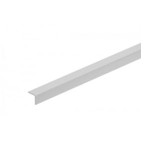 Kątownik Cezar 10x10x1,1mm 1m PVC Szary Jasny 1 szt.