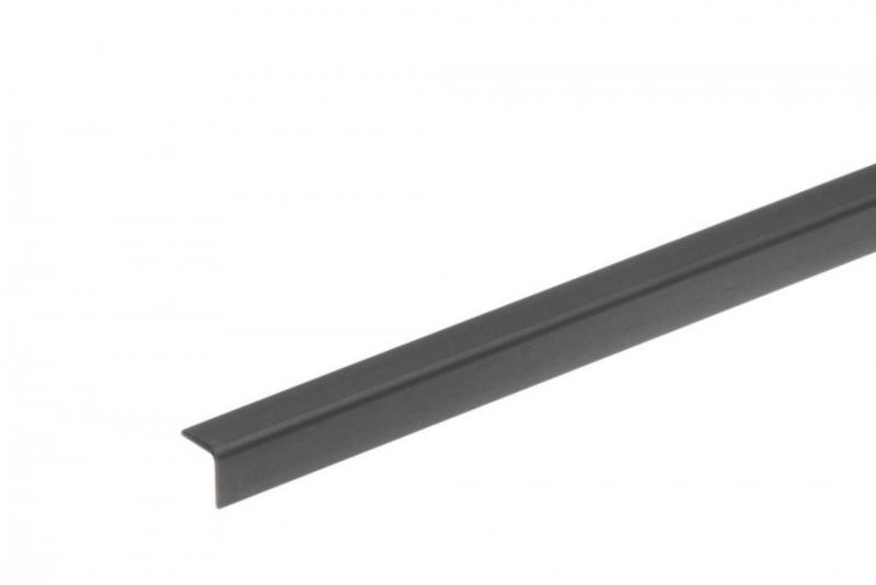 Kątownik Cezar 10x10x1,1mm 2,75m PVC Antracyt RAL7016 1 szt.