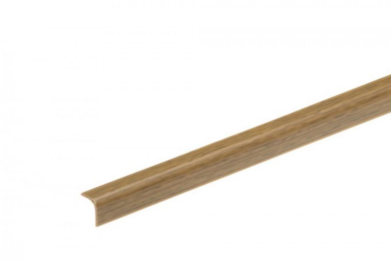 Kątownik Cezar 10x10x1,1mm 2,75m PVC Dąb Ciemny 1 szt.