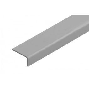 Kątownik Cezar 20x10x1,1mm 1m PVC Szary Ciemny RAL7037 1 szt.