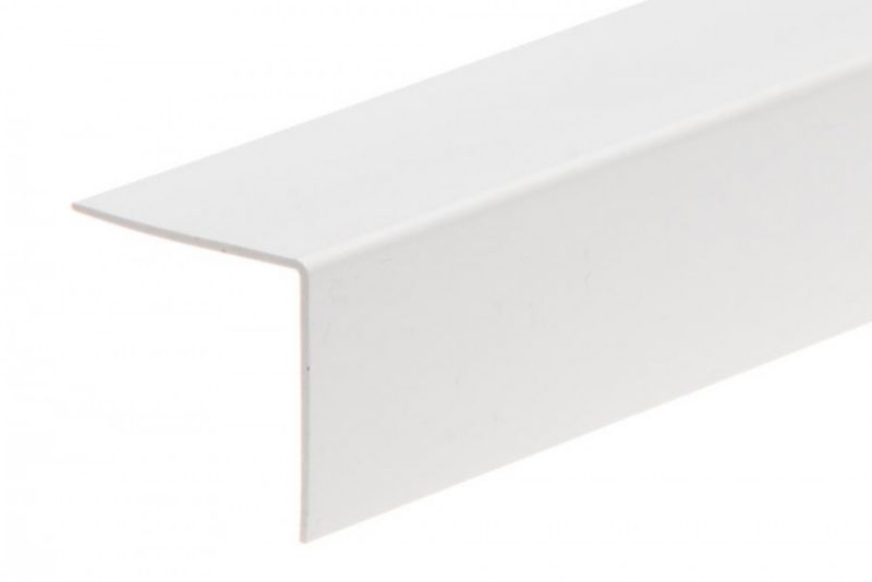 Kątownik Cezar 50x50x1,1mm 1m PVC Biały RAL9003 1 szt.