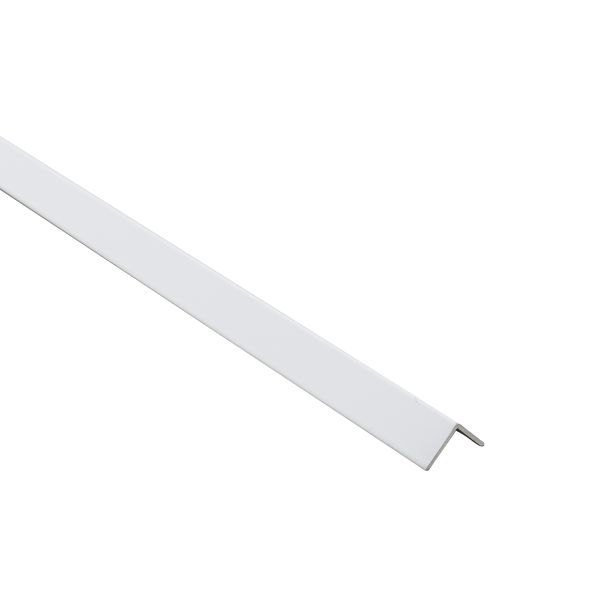 Kątownik CEZAR Biały RAL9003  2500x15x15x1mm aluminiowy 1 szt.
