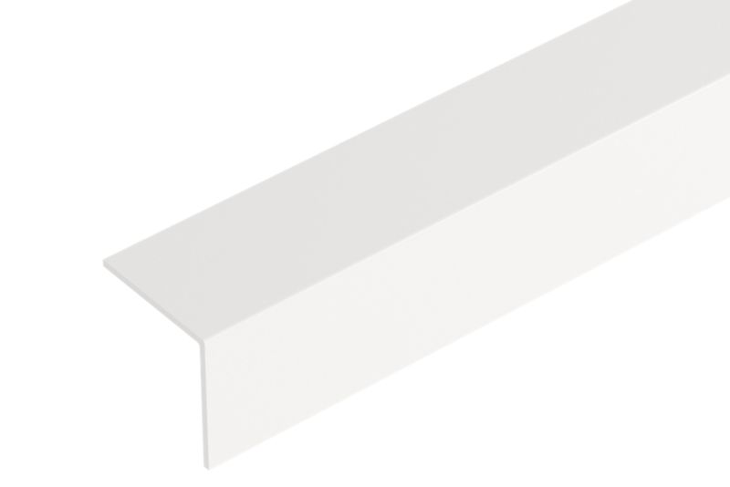 Kątownik Cezar Biały RAL9003 Mat 2750x15x15x1,1mm PVC 1 szt.