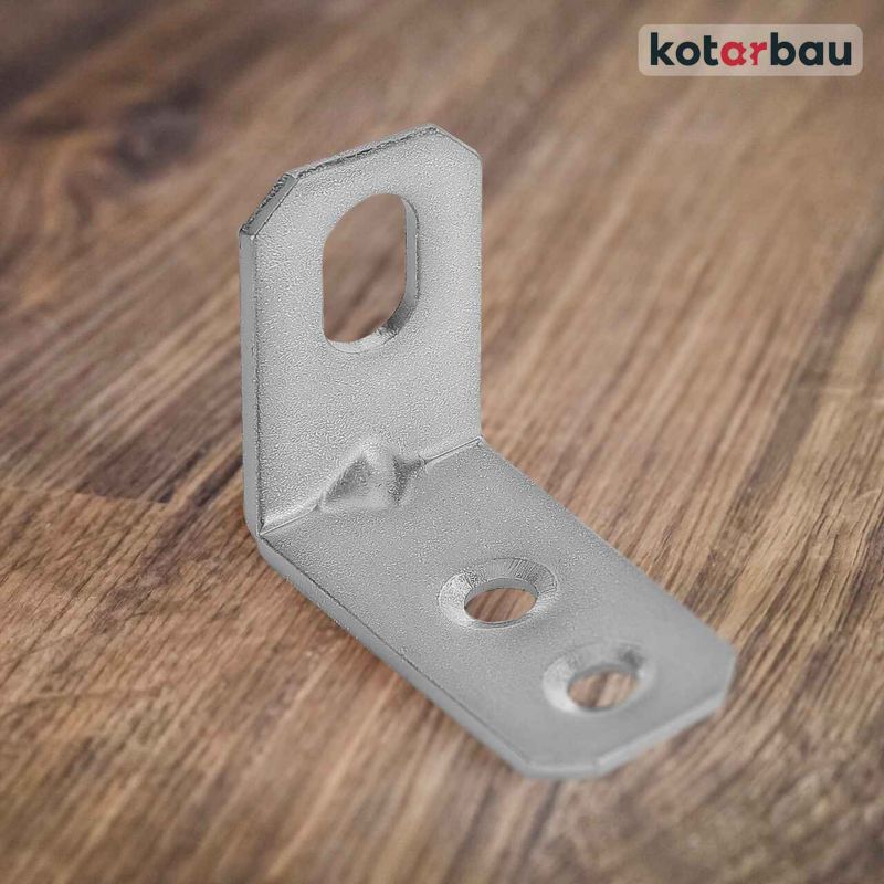 Kątownik ciesielski KOTARBAU łącznik meblowy 25x35x16 mm 25 szt.