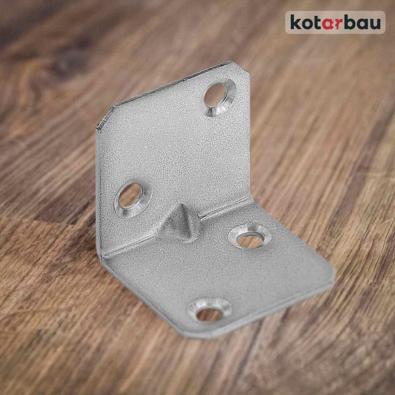 Kątownik ciesielski KOTARBAU łącznik meblowy 30x30x30 mm 100 szt.