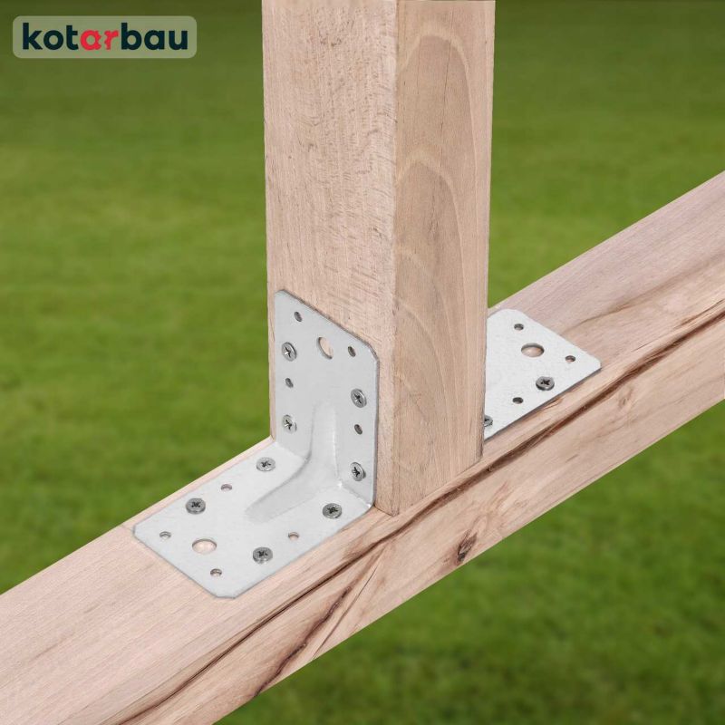 Kątownik ciesielski KOTARBAU meblowy 100x100x20 mm 25 szt.