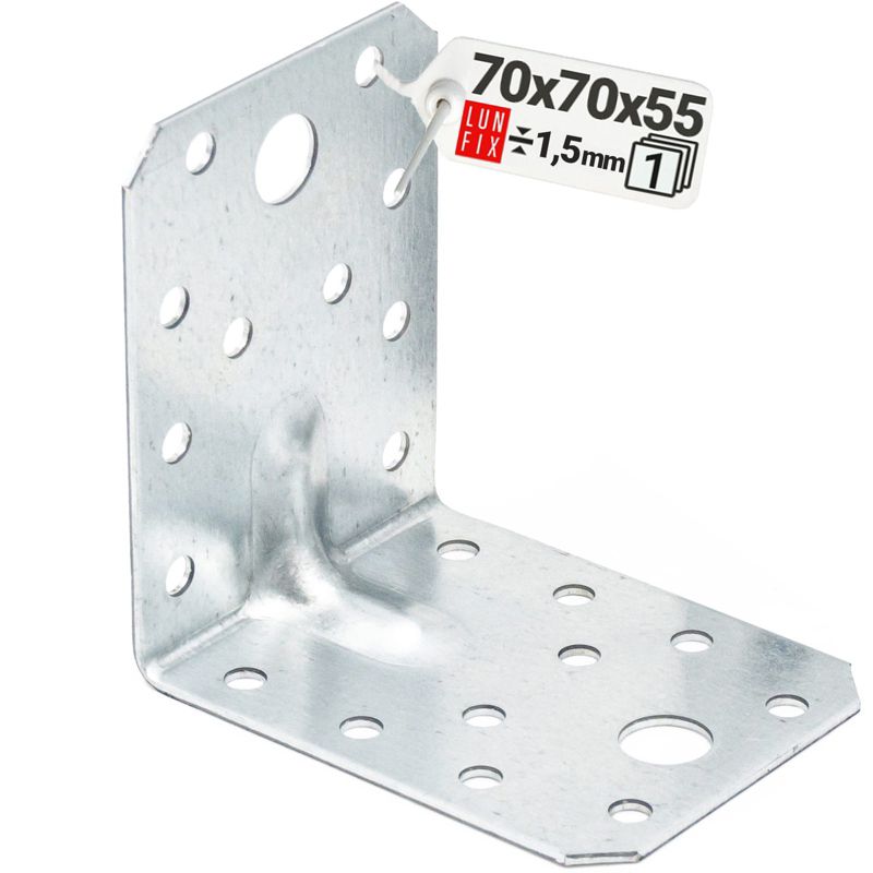 Kątownik ciesielski Lun Fix 70x70x55x1,5 1szt.