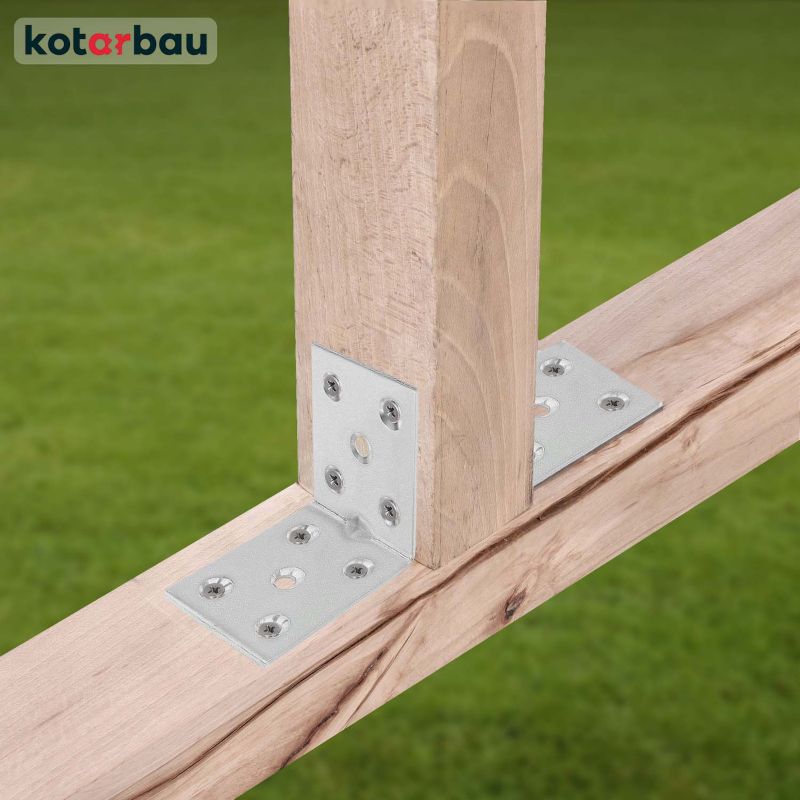 Kątownik łącznik KOTARBAU 50x50x40 mm budowlany 100 szt.