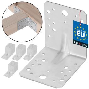 Kątownik łącznik KOTARBAU ciesielski 105x105x90 mm 50 szt.