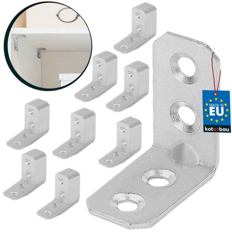 Kątownik łącznik KOTARBAU ciesielski 30x30x16 mm 100 szt.