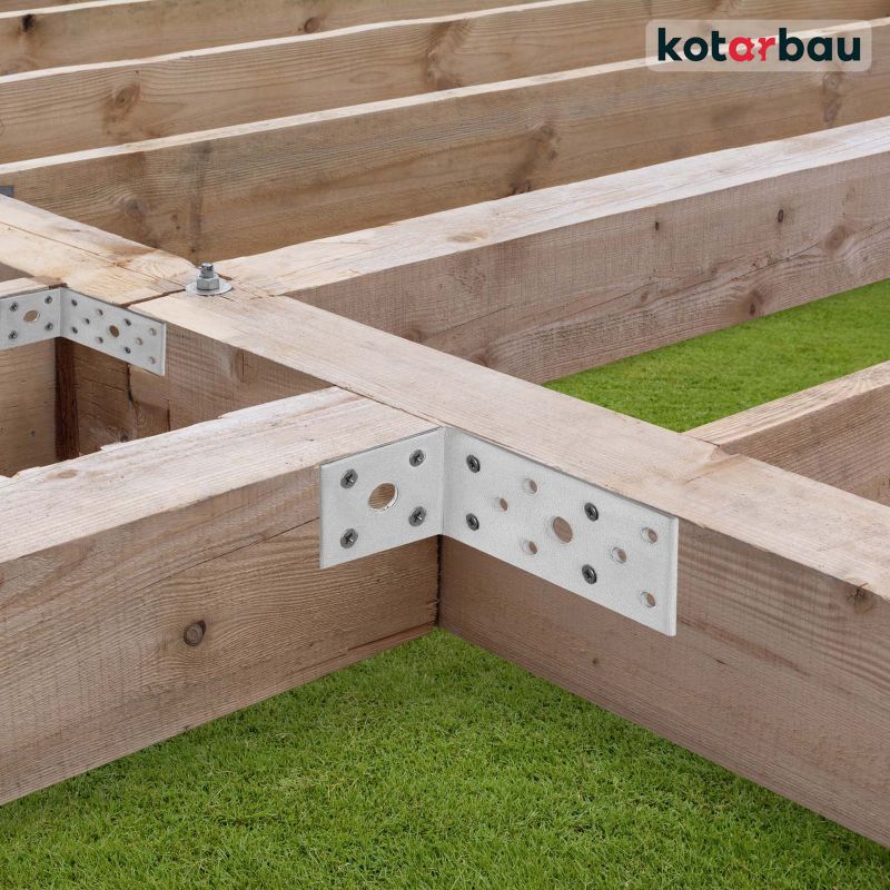 Kątownik łącznik KOTARBAU ciesielski 40x80x40 mm 100 szt.