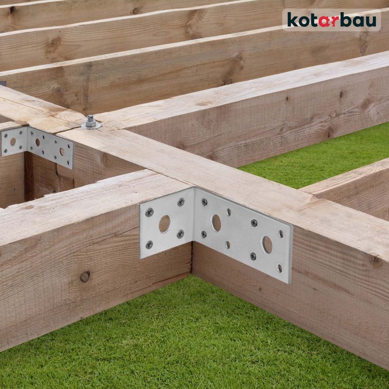 Kątownik łącznik KOTARBAU ciesielski 50x100x40 mm 100 szt.
