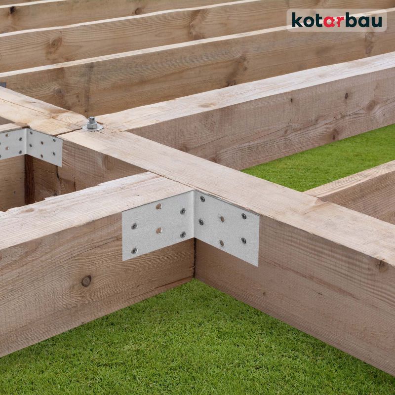 Kątownik łącznik KOTARBAU ciesielski 60x60x40 mm 25 szt.