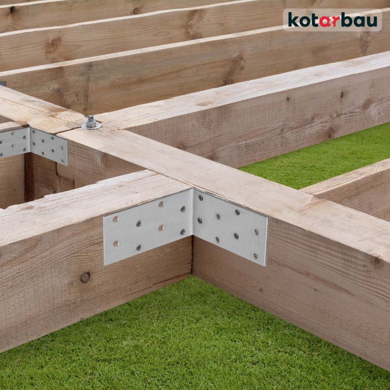 Kątownik łącznik KOTARBAU ciesielski 75x25x15 mm 25 szt.