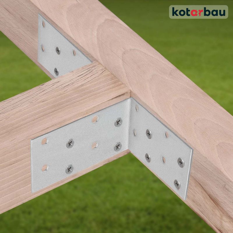 Kątownik łącznik KOTARBAU ciesielski 80x80x40 mm 25 szt.