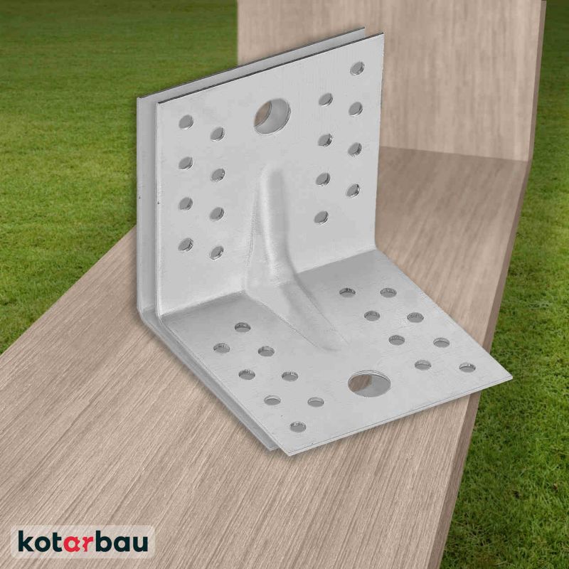 Kątownik łącznik KOTARBAU ciesielski 80x80x80 mm 25 szt.