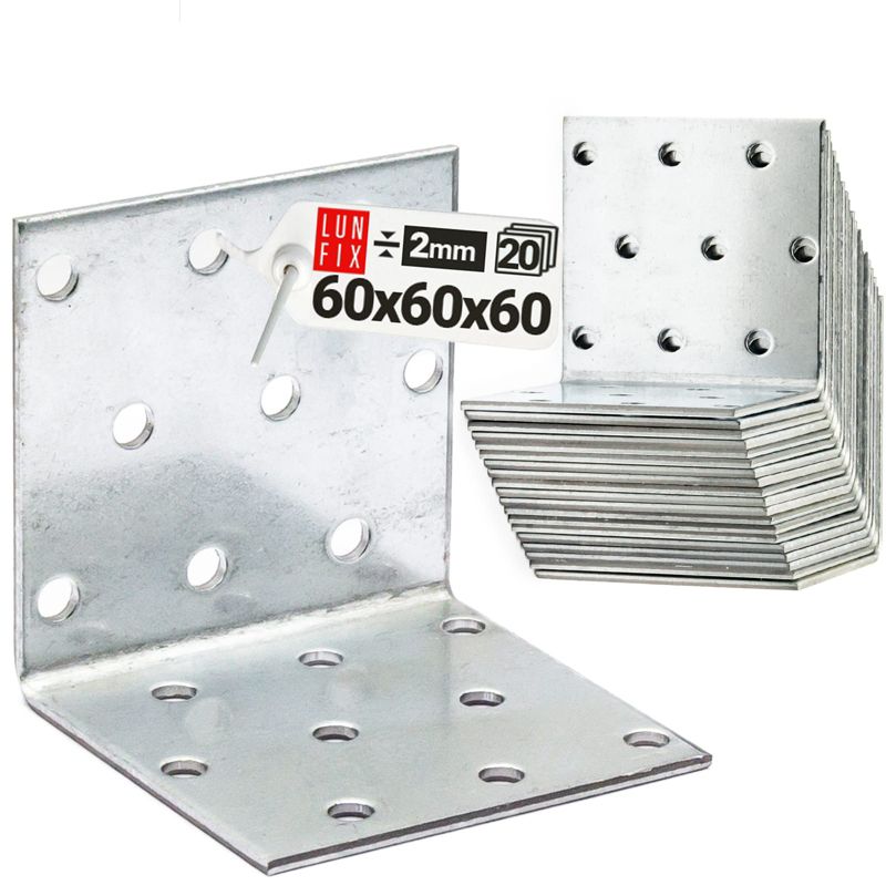 Kątownik montażowy Lun Fix 60x60x60x2 20szt.