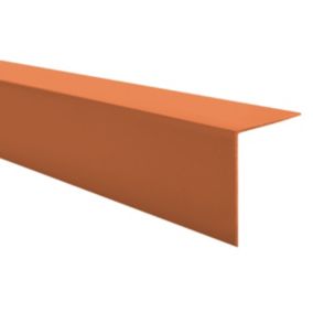 Kątownik twardy PCV 20x20mm, QUEST, ozdobny, profil L kątowy, narożnik dekoracyjny, KT, ceglany, 1.5m