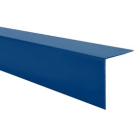 Kątownik twardy PCV 20x20mm, QUEST, ozdobny, profil L kątowy, narożnik dekoracyjny, KT, niebieski, 1.5m