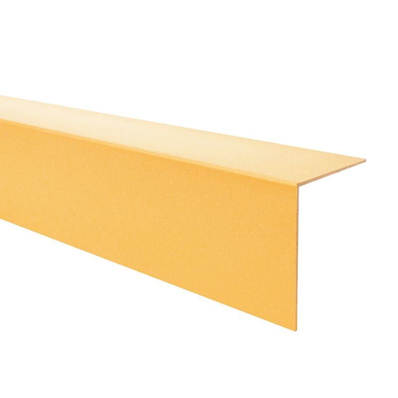 Kątownik twardy PCV 30x30mm, QUEST, ozdobny, profil L kątowy, narożnik dekoracyjny, KT, złoty, 1m