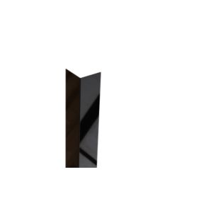 Kątownik wykończeniowy L Lambro czarny połysk 3cm x 3cm x 270cm 1 szt.