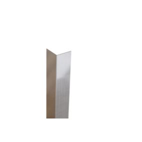 Kątownik wykończeniowy L Lambro srebrny matowy 3cm x 3cm x 270cm 1 szt.