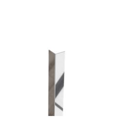 Kątownik wykończeniowy L Lambro srebrny połysk 2cm x 2cm x 270cm 1 szt.