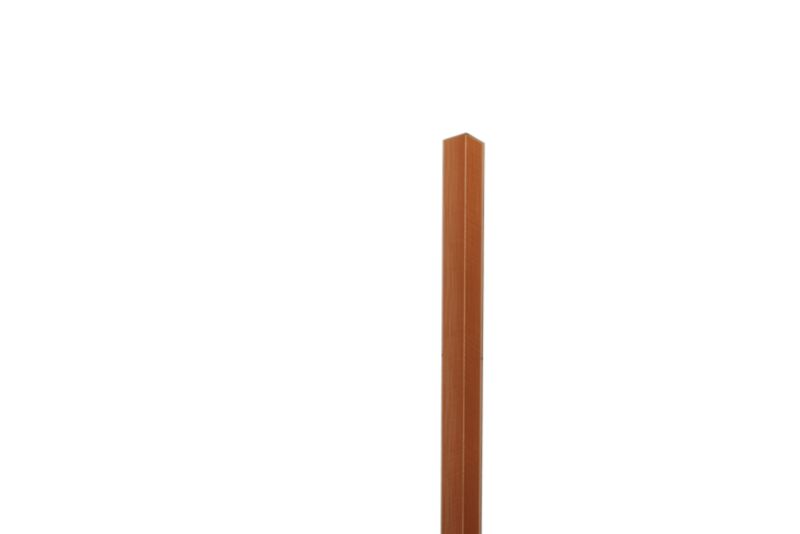Kątownik wykończeniowy wewnętrzny L Lambro miedziany matowy 1cm x 1cm x 270cm 1 szt.