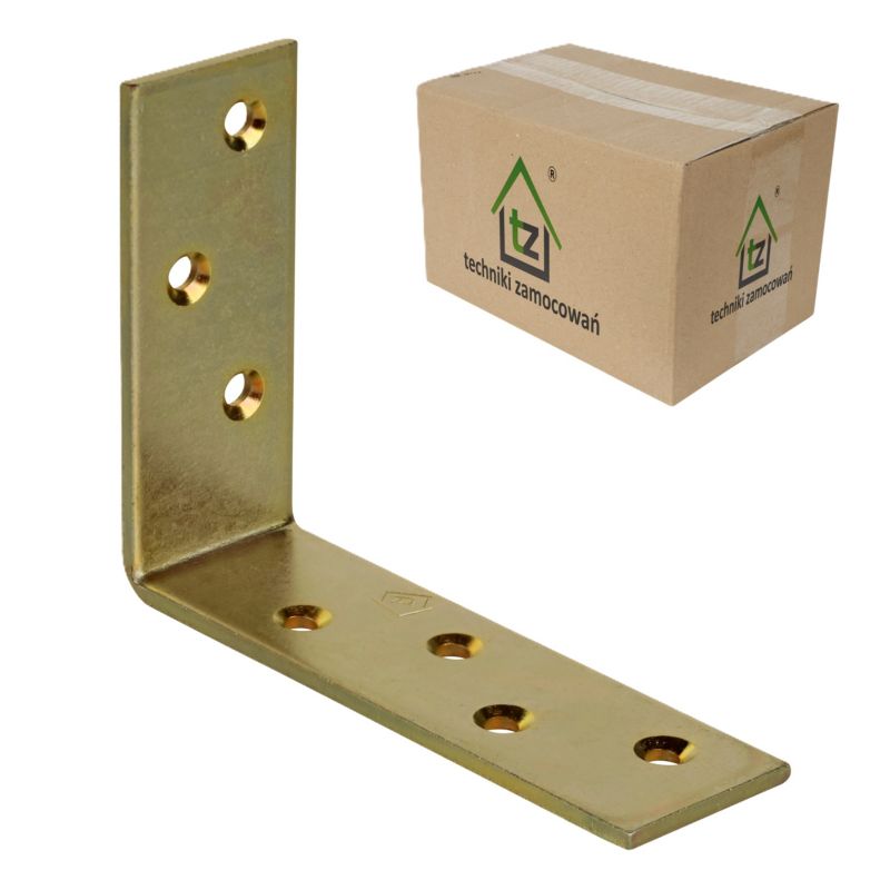Kątowniki do belek stalowe Techniki Zamocowań KB1 100x75x30 mm 50szt