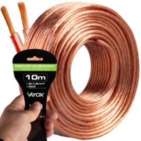 Kabel głośnikowy Vayox VA0222-10 2x1,5mm2 CCA 10m 1szt.