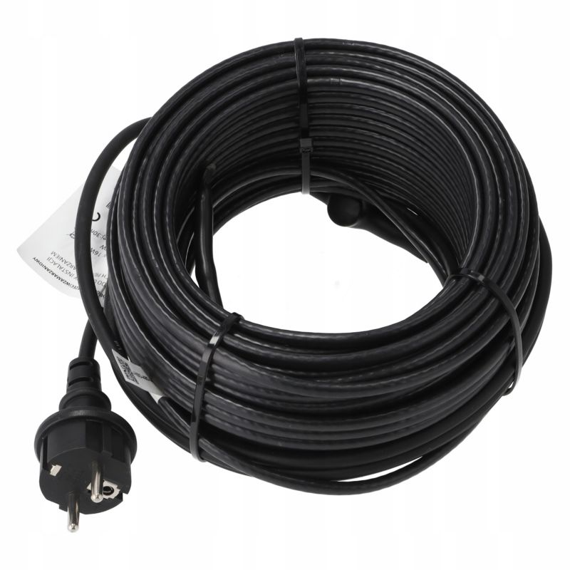Kabel grzewczy przewód grzejny z termostatem NO FROST 35M 1 szt