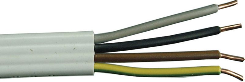 Kabel instalacyjny AKS Zielonka YDYp 4 x 2,5 mm2